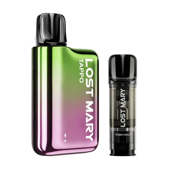 LOST MARY TAPPO METAL AIR STARTER KIT Watermelon Pod Kit 2ml 20mg