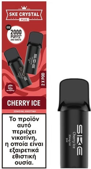 Crystal Pods Cherry Ice 20m/2ml 2τεμ