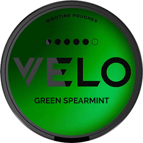 Velo Nicotine Pouches Green Spearmint 14mg 18τεμ