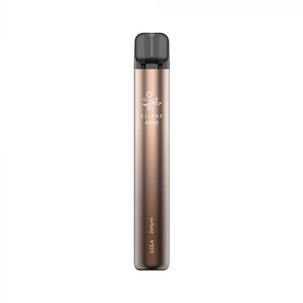 Elf Bar New 600V2 Ηλεκτρονικό Τσιγάρο μιας Χρήσης Cola 2ml 20mg