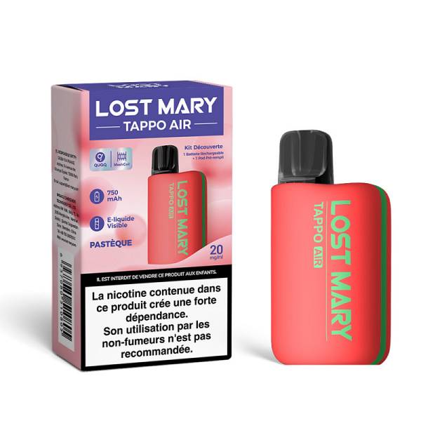 LOST MARY TAPPO AIR STARTER KIT WATERMELON Pod Kit 2ml 20mg