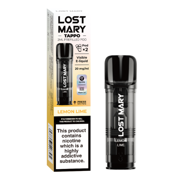 LOST MARY TAPPO PODS LEMON LIME 2ml 2τεμ