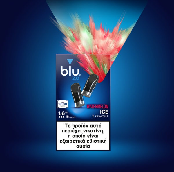 Blu 2.0 Pod Watermelon Ice 1.6% 18mg/ml
