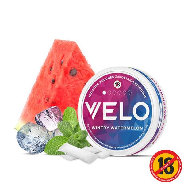 Velo Nicotine Pouch Wintry Watermelon 4mg 15τεμ