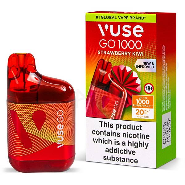 Vuse Go Box Strawberry Kiwi 20mg 1000puffs