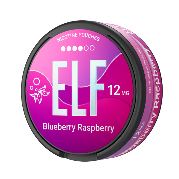 Elf Bar Blueberry Raspberry Nicotine Pouches 12mg