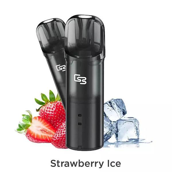 Geek Bar Elite 20mg 2ml Prefilled Pods Cherry Ice 2τεμ