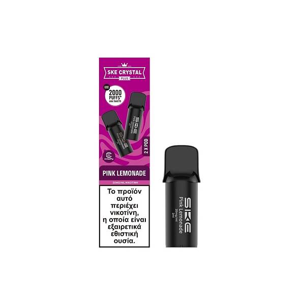 Crystal Pods Pink Lemonade 20m/2ml 2τεμ