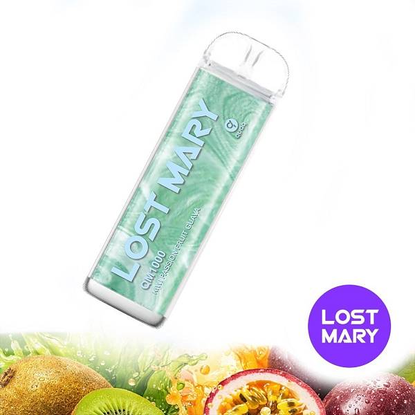 Lost Mary QM1000 Kiwi Passion Fruit Guava 20mg/ml 1000 Puffs