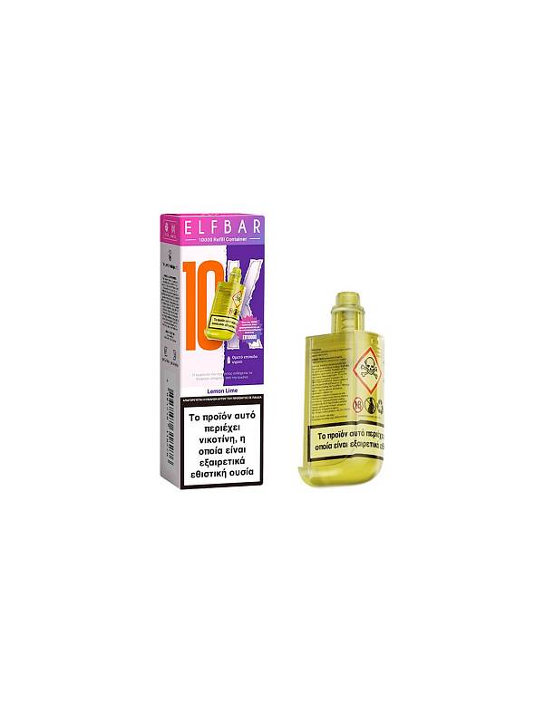 Elfbar 10000 Refill Container Lemon Lime 10ml 20mg