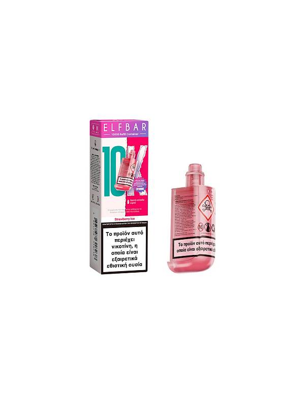 Elfbar 10000 Refill Container Strawberry Ice 10ml 20mg