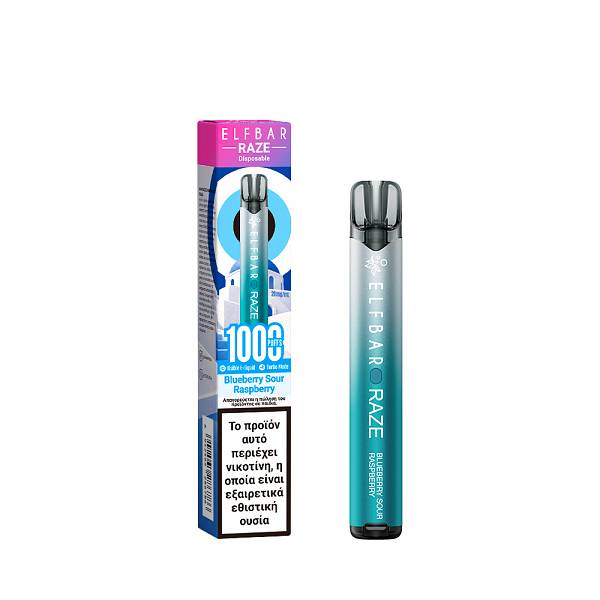 Elf Bar Raze 1000 Blueberry Sour Raspberry 20mg/ml 1000 Puffs