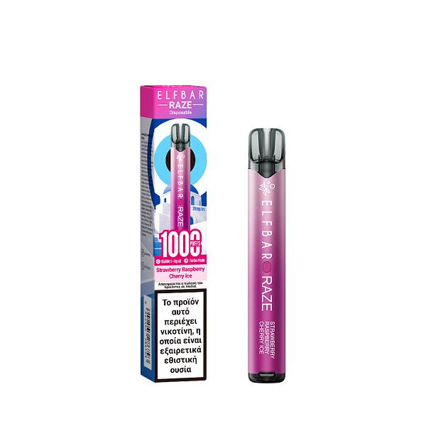 Elf Bar Raze 1000 Strawberry Raspberry Cherry Ice 20mg/ml 1000 Puffs